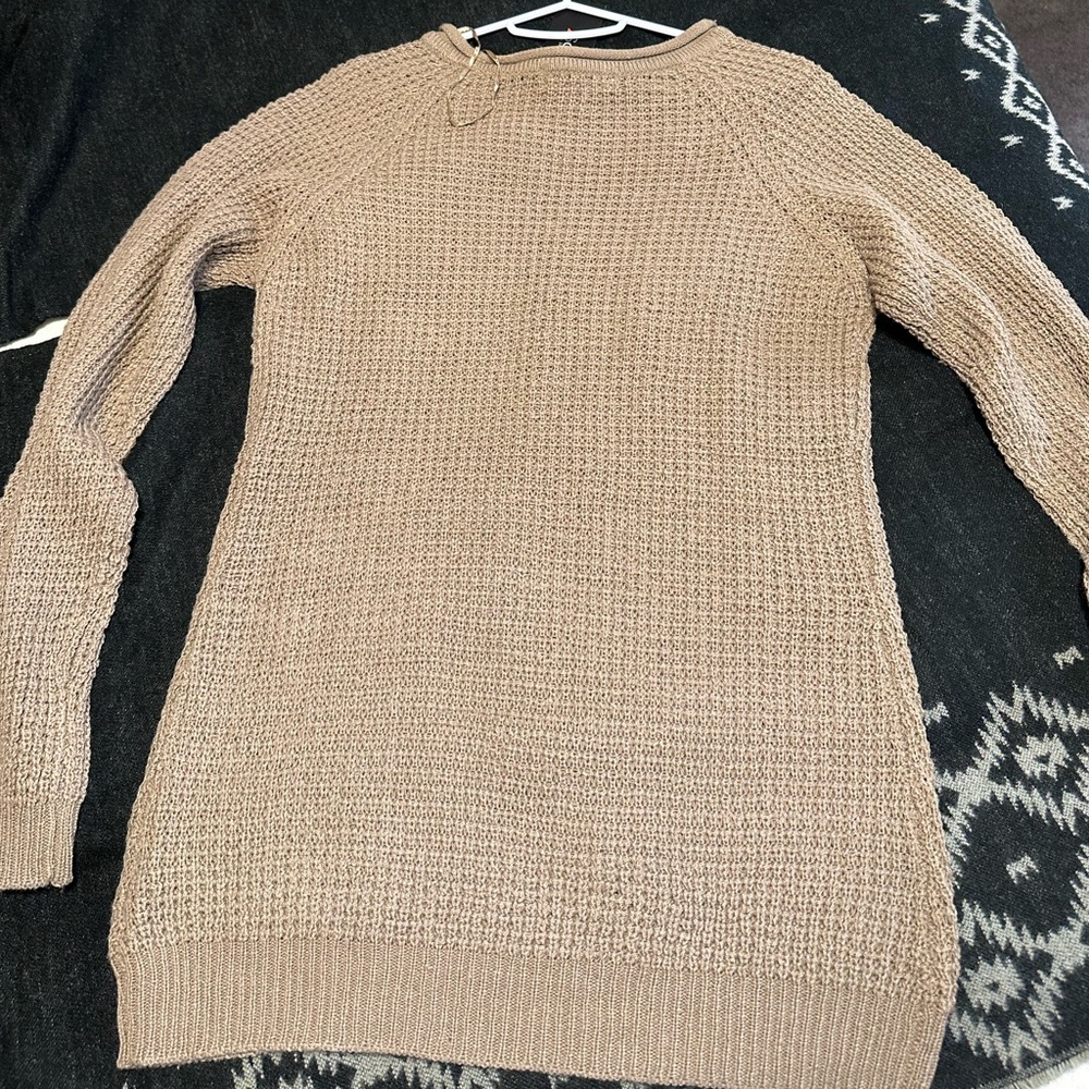 2 Sable cable knit sweater